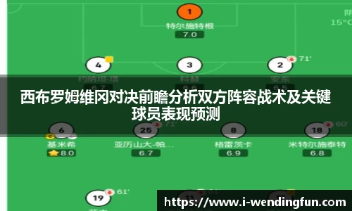 西布罗姆维冈对决前瞻分析双方阵容战术及关键球员表现预测